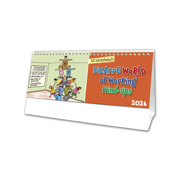 Bizarre World of Work Desk Calendar